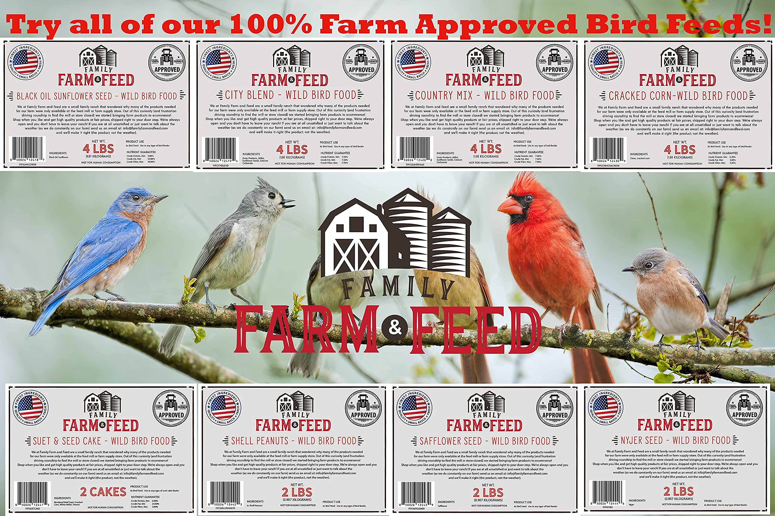 FAMILY FARM AND FEED Engagement client – soutien et politique de retour Amazon.