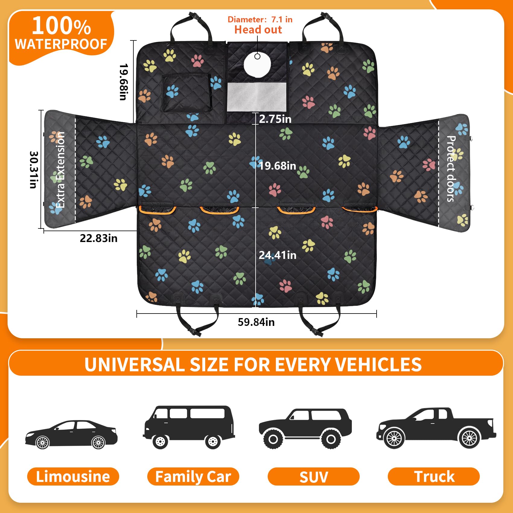 Famstar 6-couches-protection offre une barrière durable contre liquides et salissures.