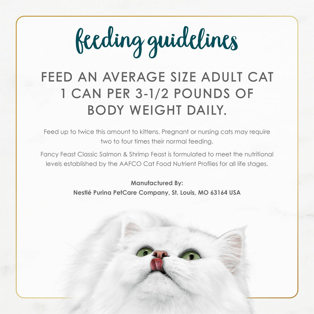 Alimentation équilibrée Fancy Feast pour chat, nutrition adaptée à ses besoins.