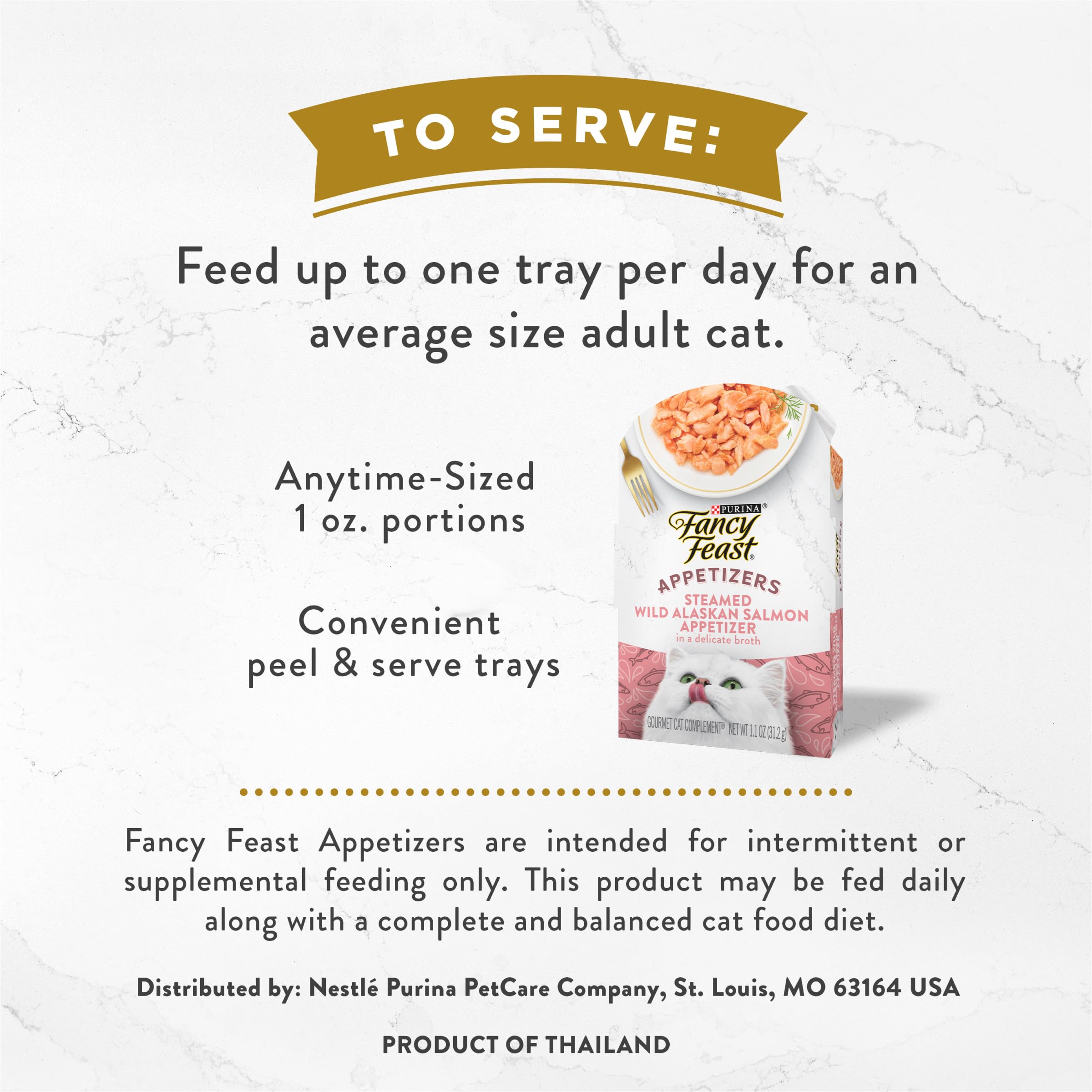Fancy Feast Appetizers : complément de repas quotidien pour chats curieux.