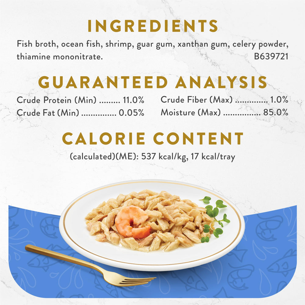 Fancy Feast Appetizers Proteines De Qualite, ingredients reels pour chat exigeant.