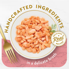 Fancy Feast Appetizers : texture tendre de tranche, expérience gustative entre les repas.