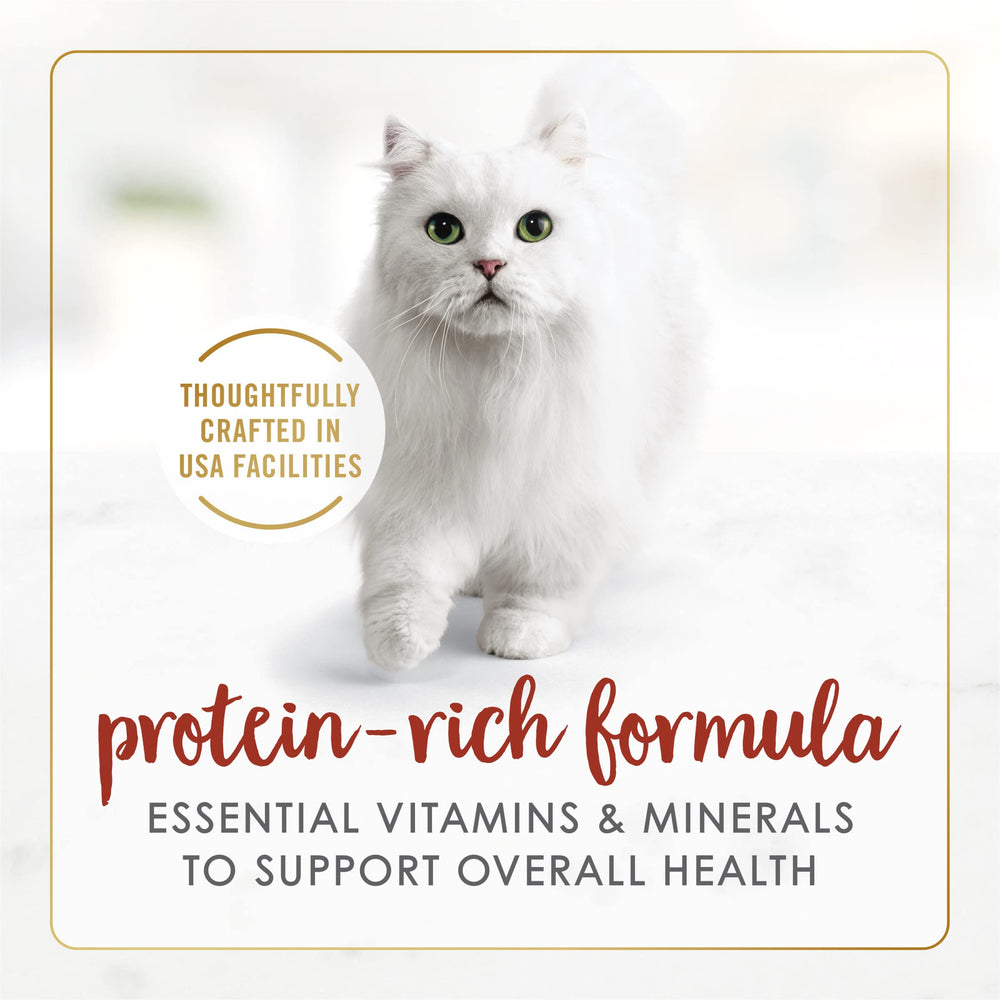 Fancy Feast boeuf et foie grillee dans sauce—saveur riche en protéines pour chats actifs.