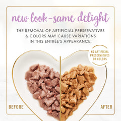Fancy Feast boîte 3oz détail, présentation du format pratique.