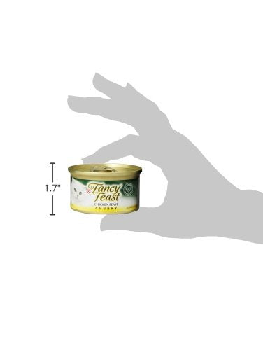 Fancy Feast : boîte de 85 g poulet pour chat prêt à servir.