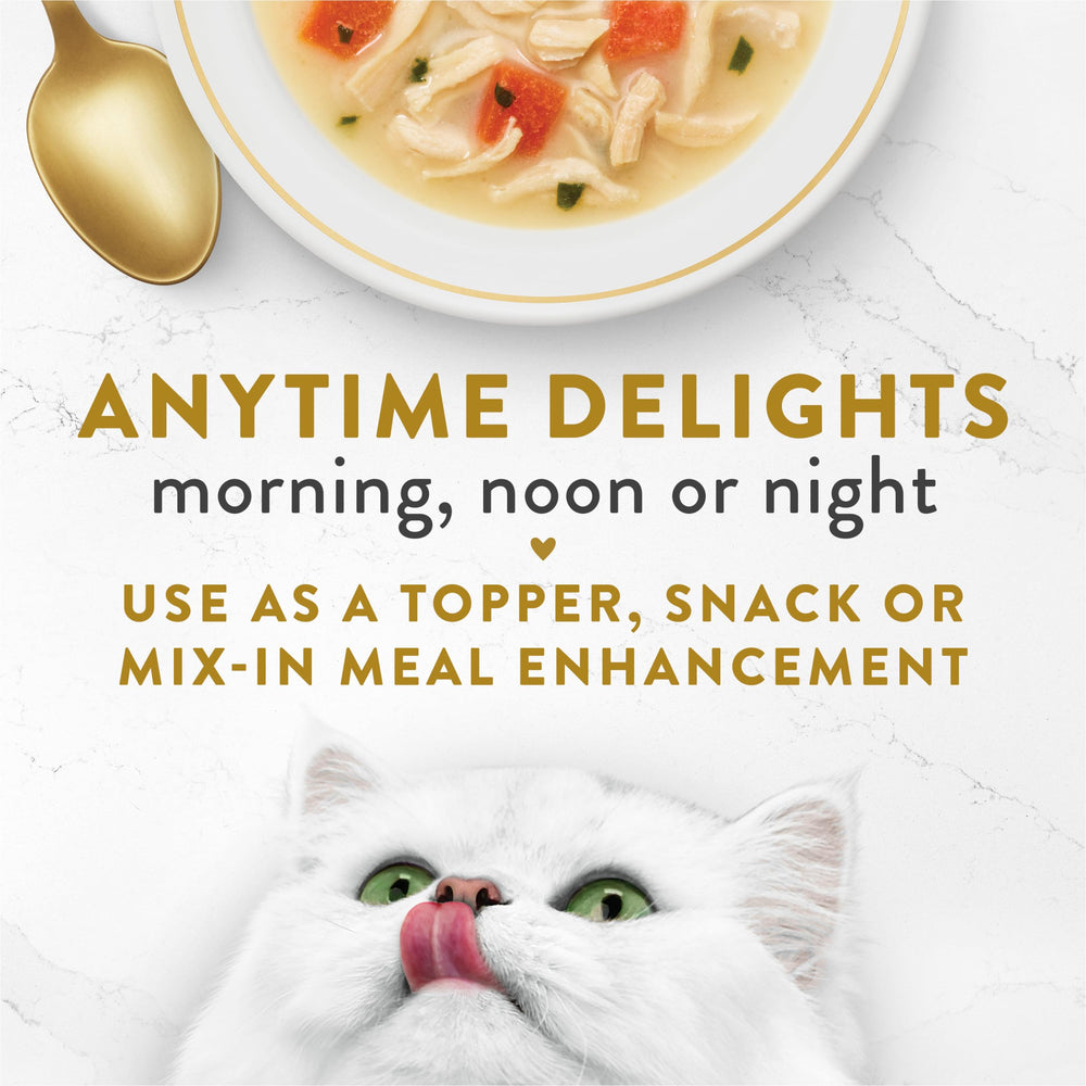 Fancy Feast Broths Creme Senior Chat – bouillon crémeux pour varier les repas