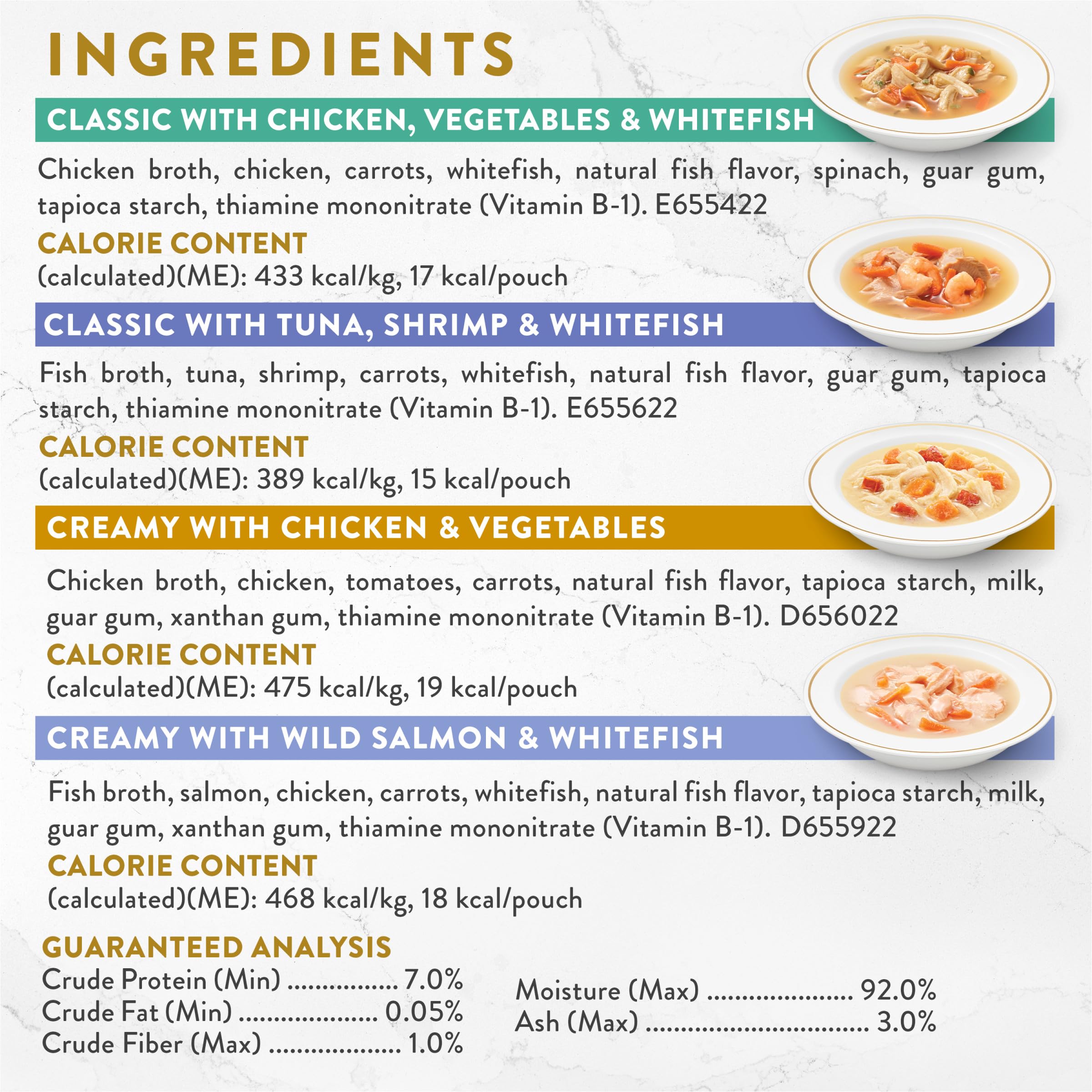 Fancy Feast Broths saumon-poisson blanc, texture veloutée et hydratation possible.