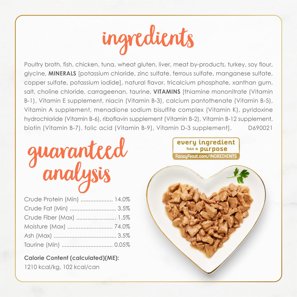 Fabrication Purina USA — standard de qualité pour Fancy Feast chat.