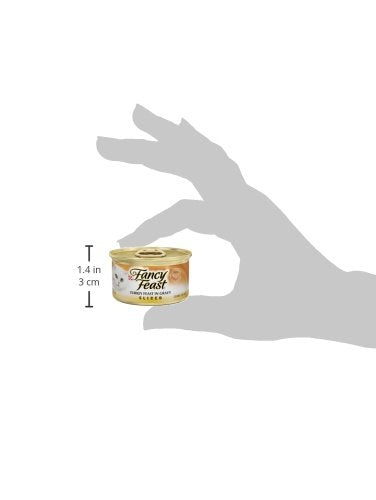 Fancy Feast chat-nourriture-humide-dinde, texture tendre et goût raffiné.