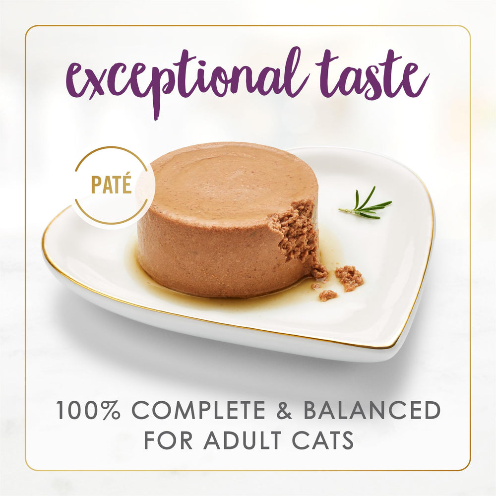 Fancy Feast chat-senior-mange-avec-appetit : repas apprécié par un chat âgé.