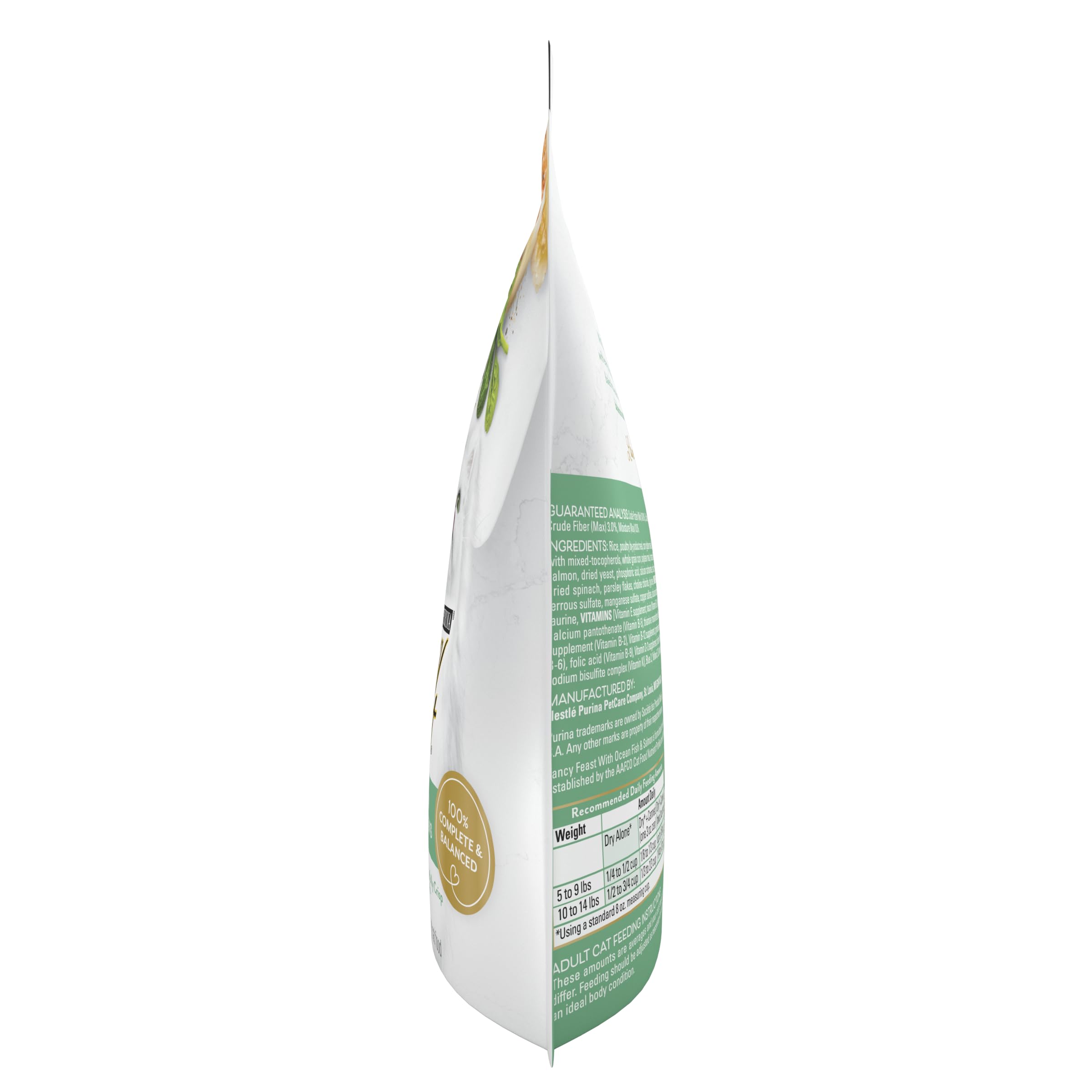 Fancy Feast croquettes-purina-texture-croustillante : texture croustillante que les chats adorent.