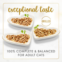 Fancy Feast Délices poisson blanc cheddar en sauce : goût marin pour chat curieux