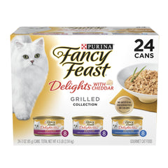 Fancy Feast Délices poulet cheddar en sauce : repas gourmet pour chat