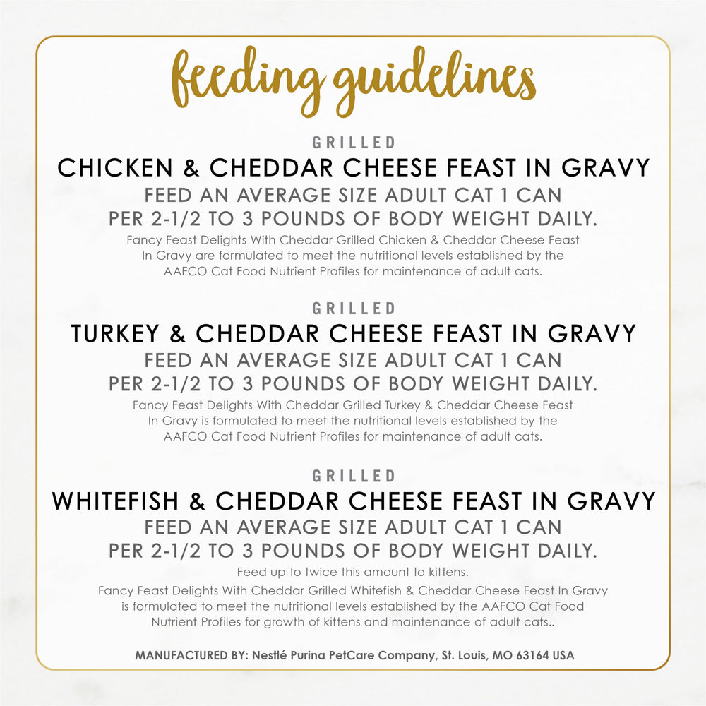 Fancy Feast Délices variete en sauce : trio poulet, dinde et poisson pour chat