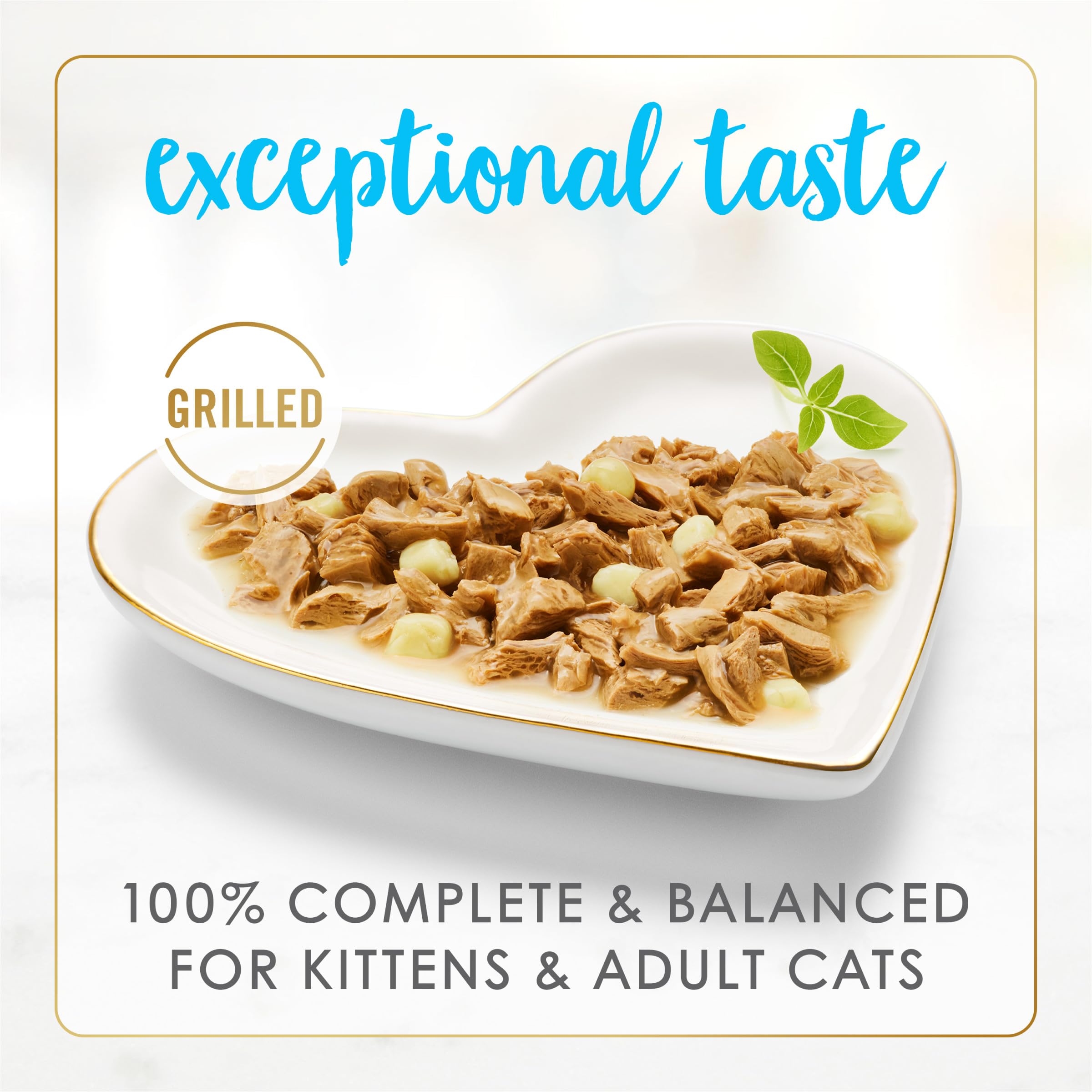 Fancy Feast Delights cheddar visible, goût fromager apprécié par les chats.