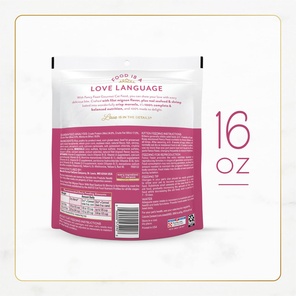 Fancy Feast nutrition équilibrée avec vitamines et minéraux essentiels pour chats.