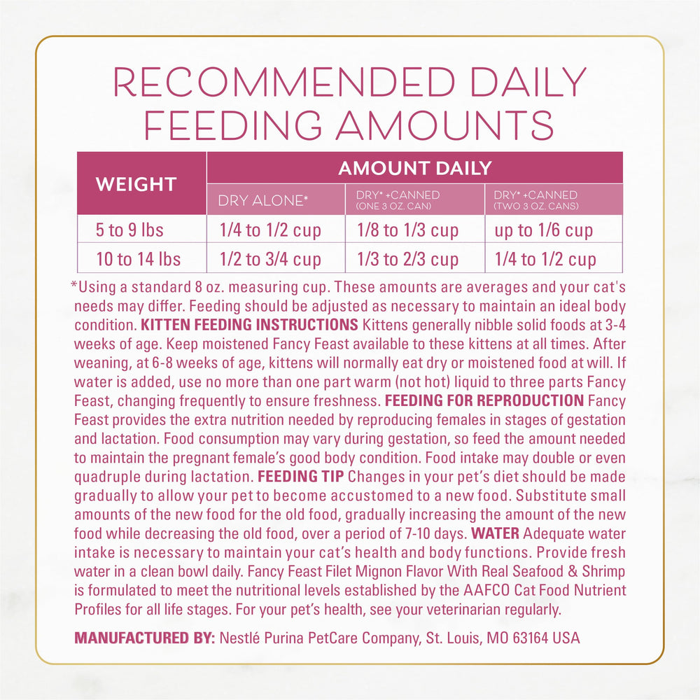 Morceaux croquants aromatiques pour chats avec Fancy Feast.