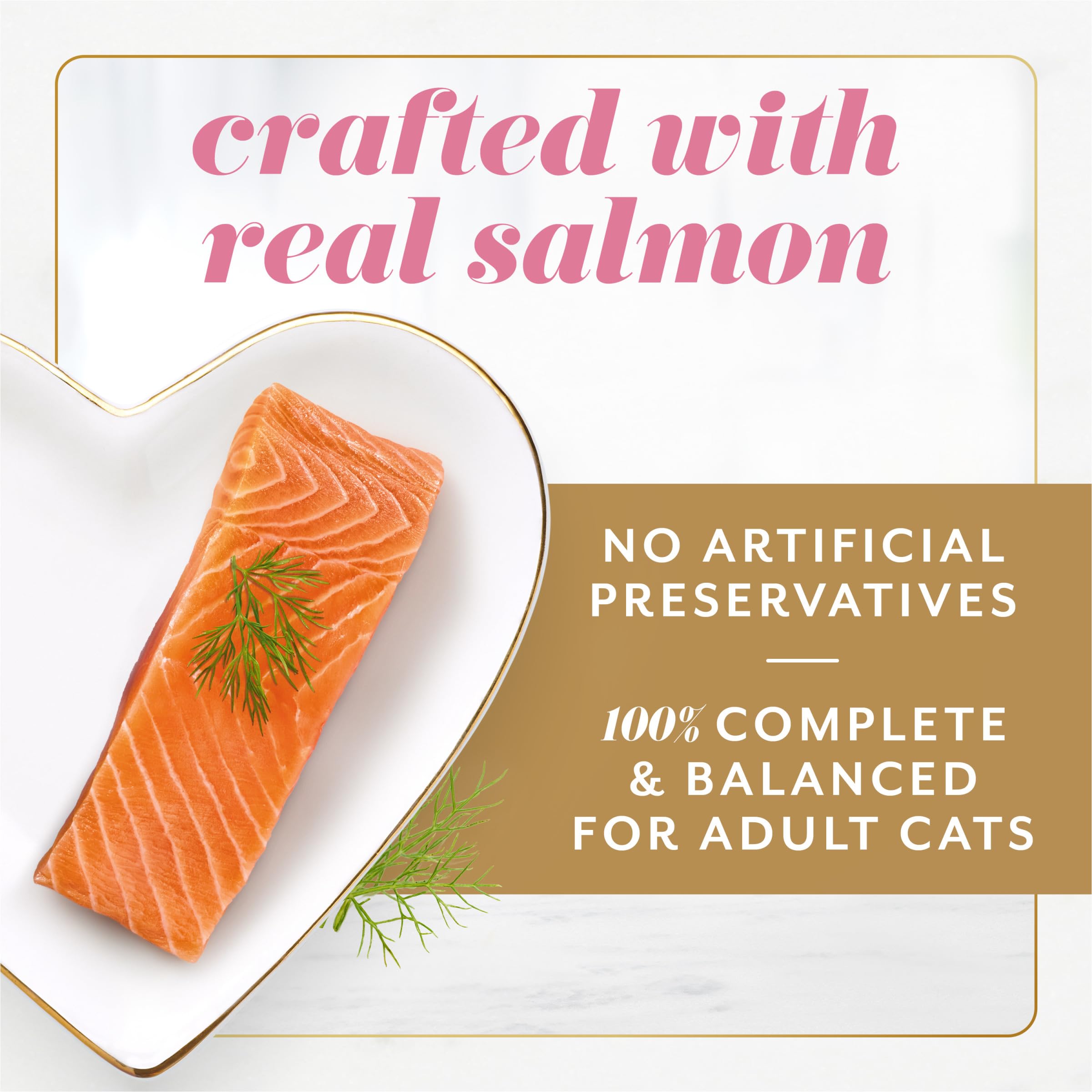 Fancy Feast Gems Halo de sauce savoureuse, cascade de saveurs pour chat.