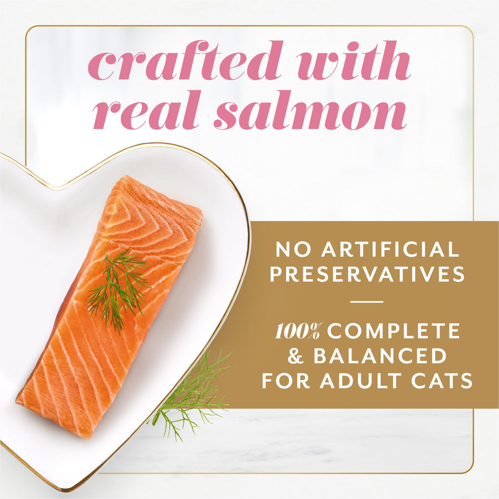 Fancy Feast Gems Halo de sauce savoureuse, cascade de saveurs pour chat.