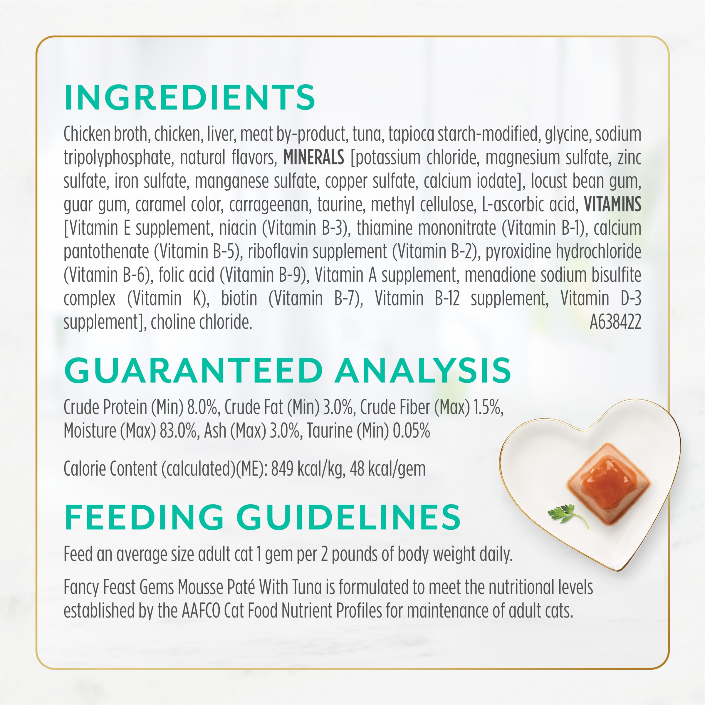 Fancy Feast Gems forme pyramidale pour une expérience ludique à chaque repas.