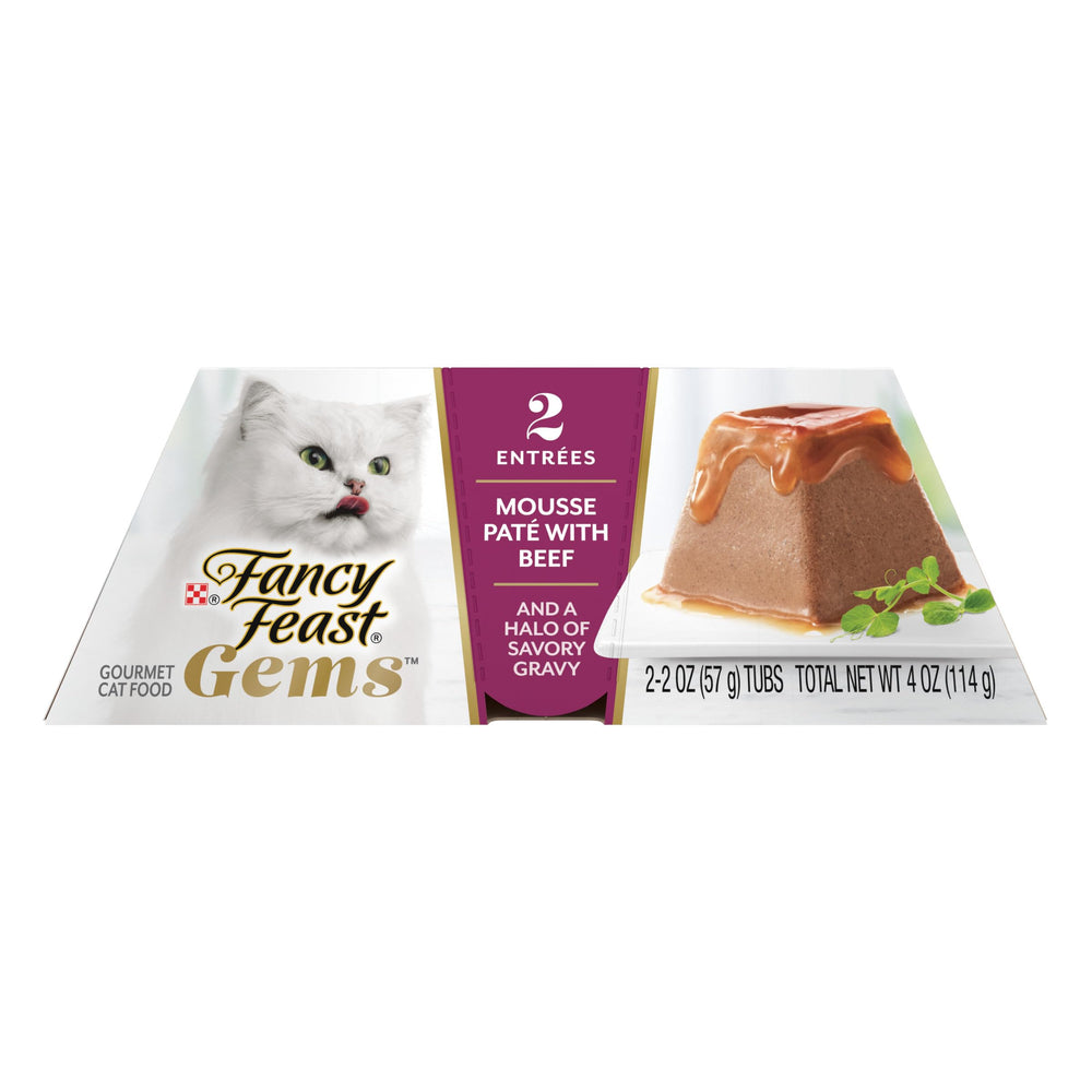 Dégustation rapide et pratique à domicile avec Fancy Feast Gems.