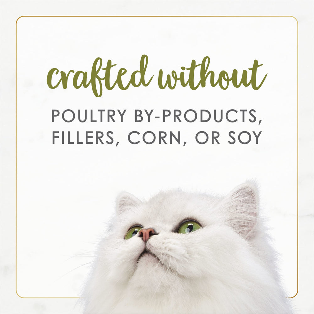 Fancy Feast Gourmet Naturals: portions quotidiennes idéales pour chats adultes.