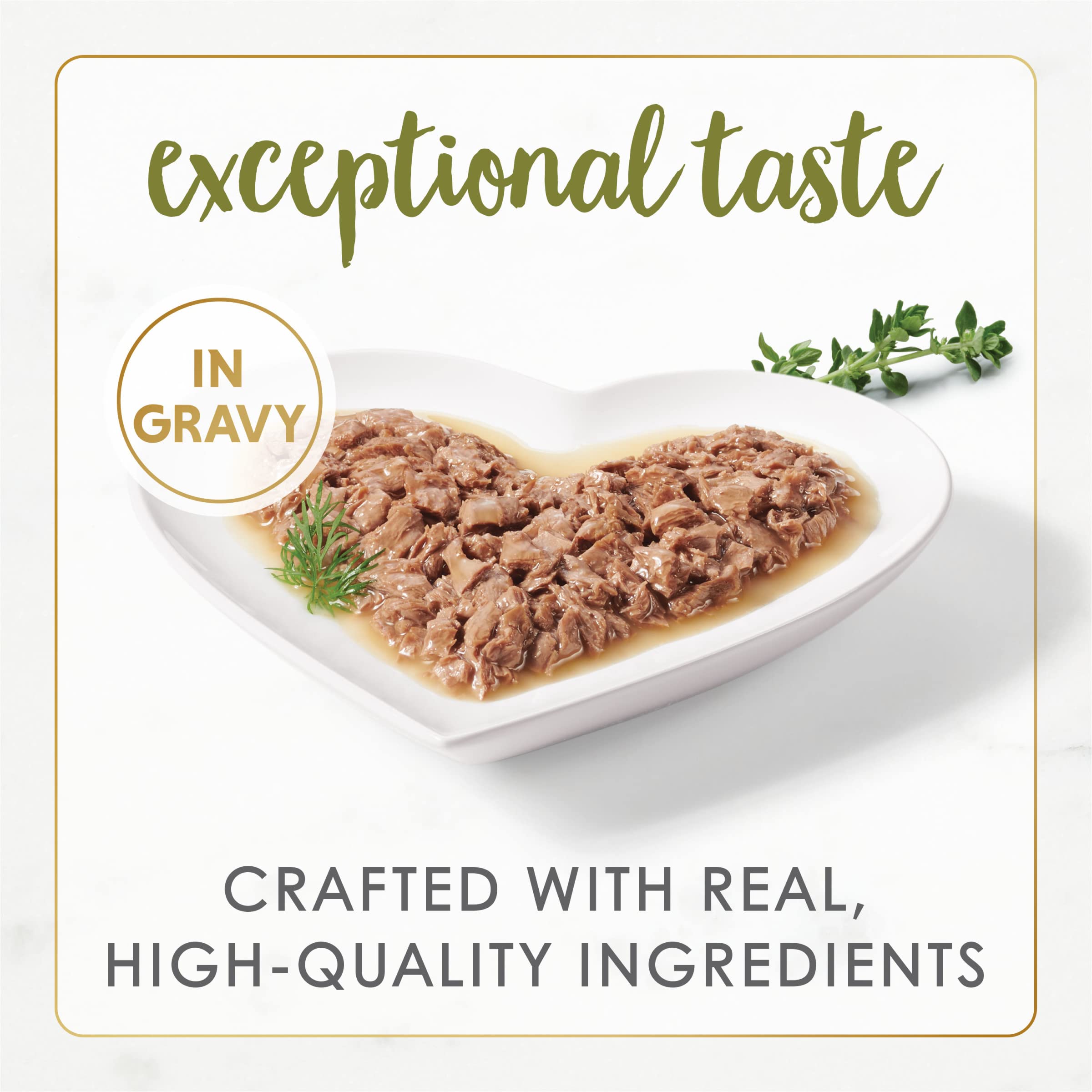 Fancy Feast Gourmet Naturals: poulet blanc en sauce, repas quotidien pratique.
