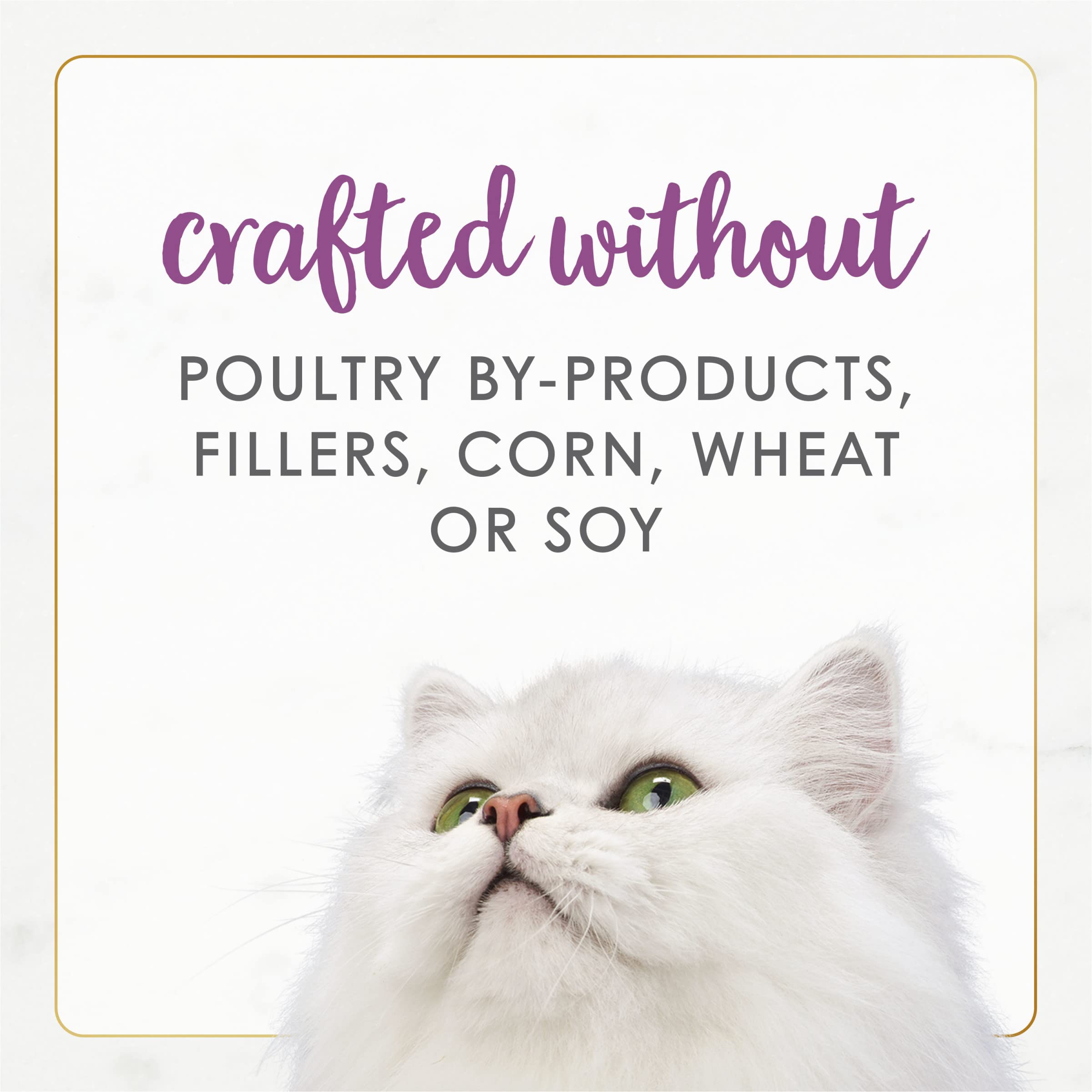 Fancy Feast Gourmet Naturals sans blé soja maïs, option légère pour les repas