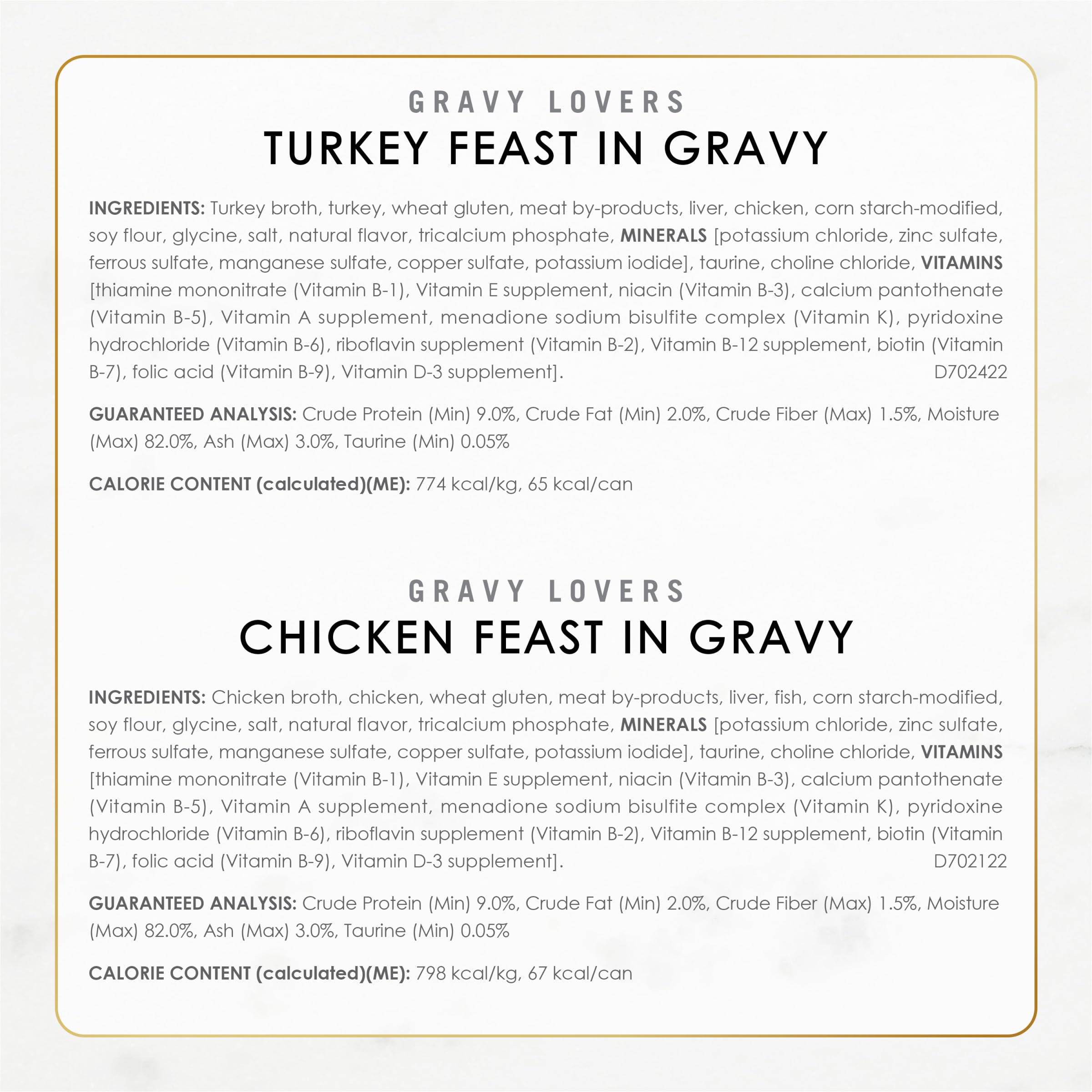 Arôme appétissant des bouchées Fancy Feast Gravy Lovers.