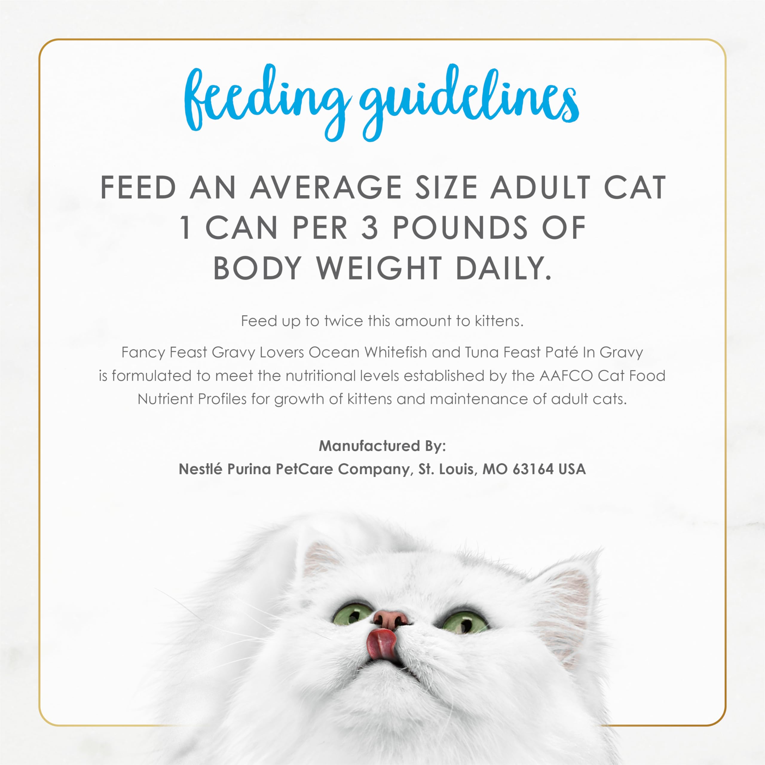 Fancy Feast Gravy Lovers – sans colorants artificiels, option naturelle pour les chats.