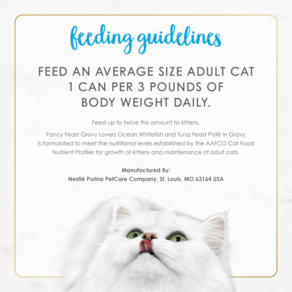 Fancy Feast Gravy Lovers – sans colorants artificiels, option naturelle pour les chats.