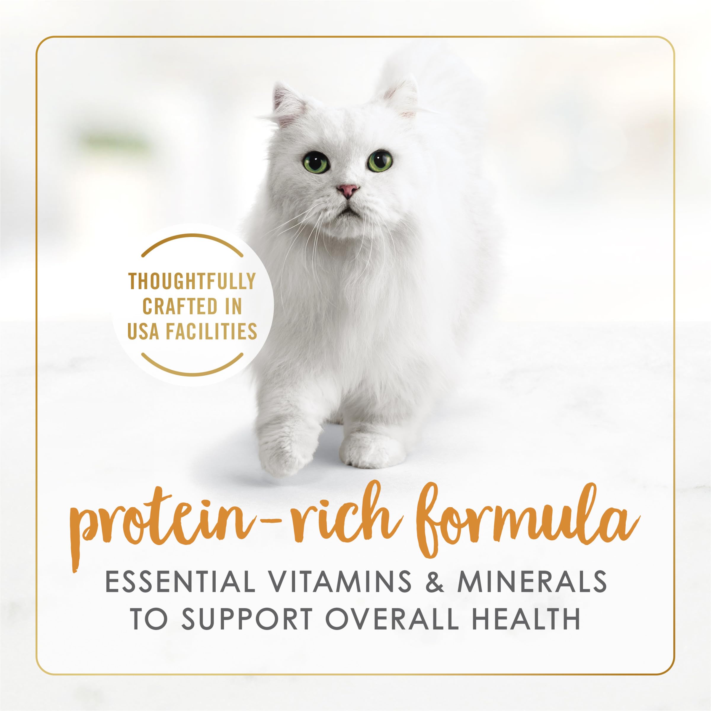 Fancy Feast sans colorants ni conservateurs, pour un repas sain.