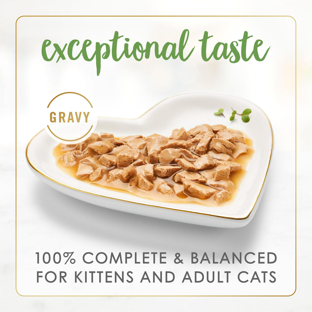 Fancy Feast Gravy Lovers sauce riche : arôme tentant qui stimule l'appétit.