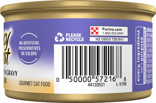 Liste d ingrédients apparente Fancy Feast Grillé Fruits de Mer 3oz
