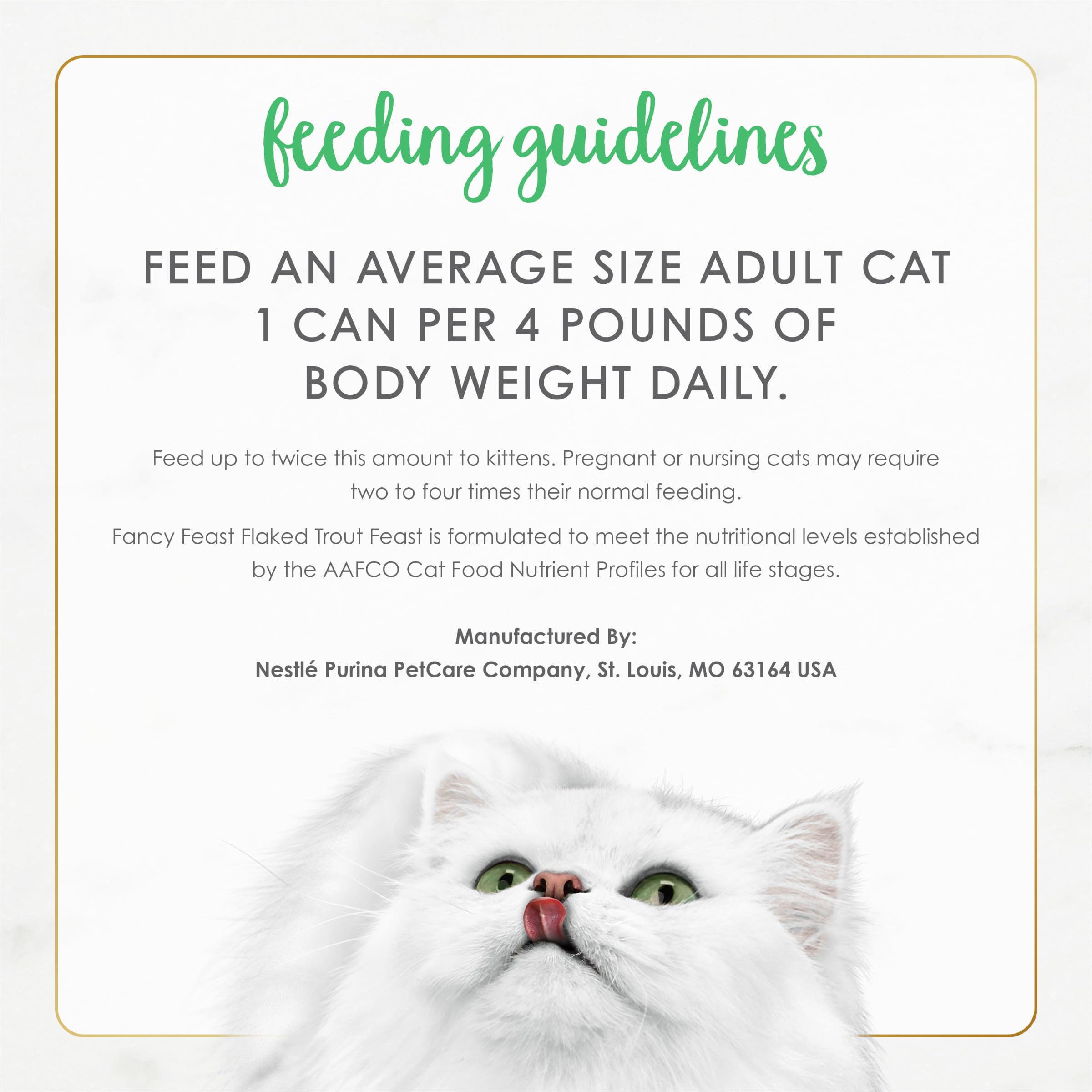 Fancy Feast ingredients-reels-chat : ingrédients réels pour une saveur authentique.