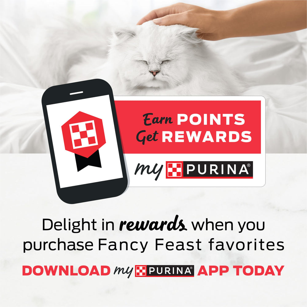 Ingrédients de qualité Fancy Feast Medleys, protéines et minéraux pour l’équilibre.