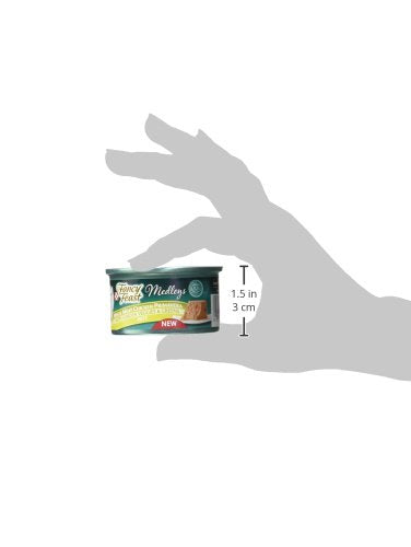 Boîtes Fancy Feast Medleys 3 oz: service pratique pour les repas quotidiens du chat.