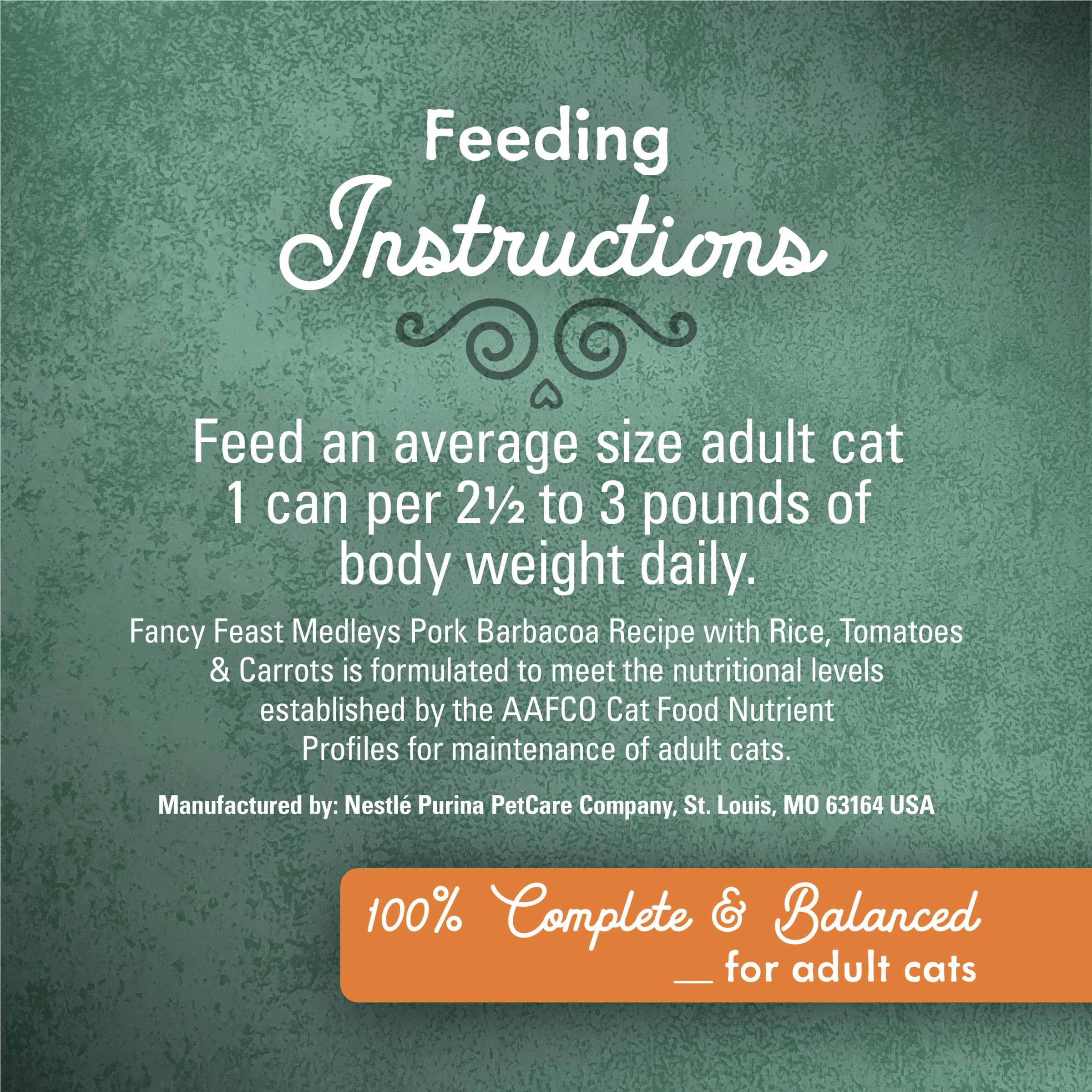 Idéal pour varier les repas avec Purina Fancy Feast Medleys.