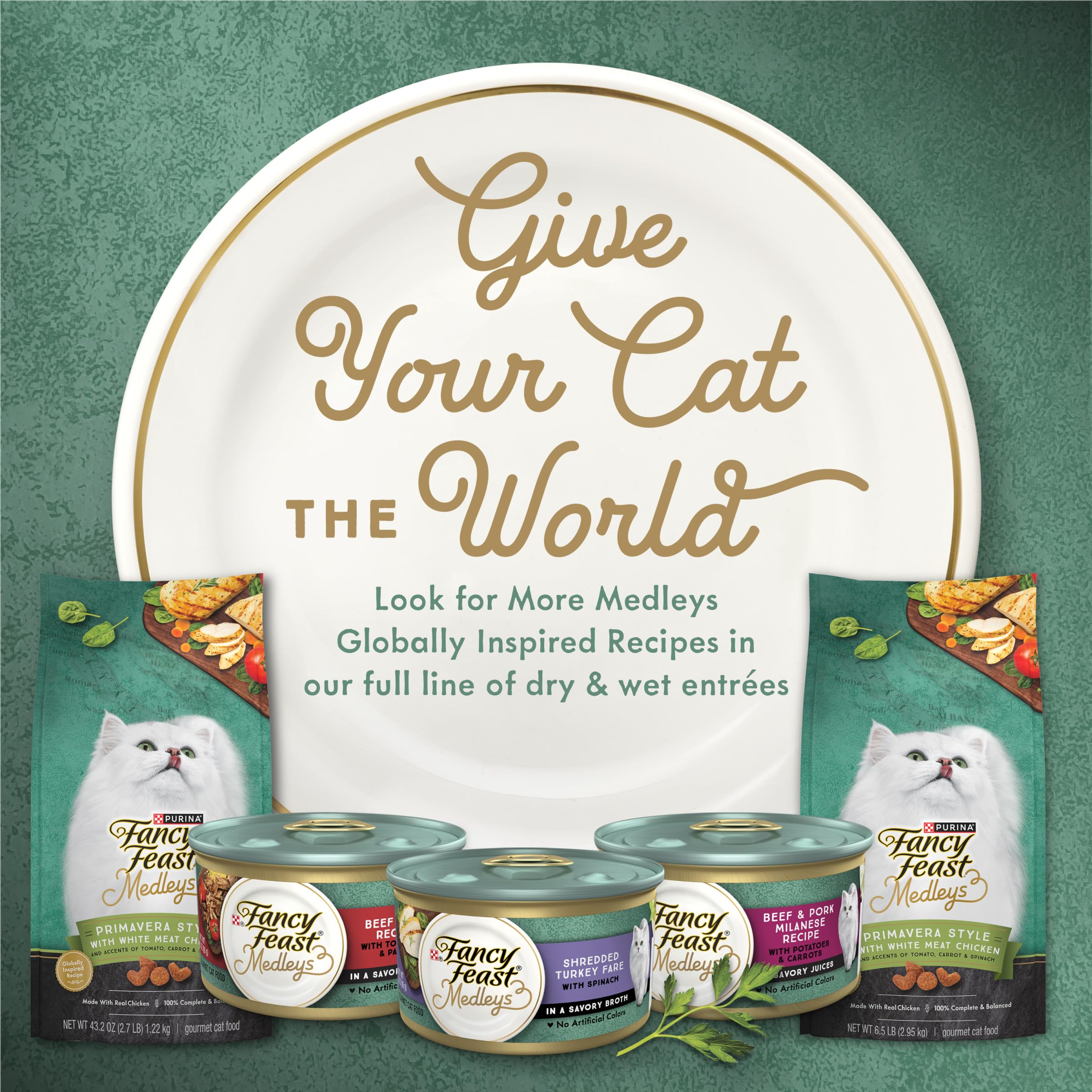 Fancy Feast Medleys Primavera textures variées – expérience sensorielle à chaque bouchée.