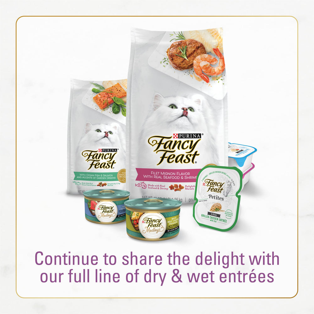 Fancy Feast nutrition-complete: alimentation équilibrée en portions