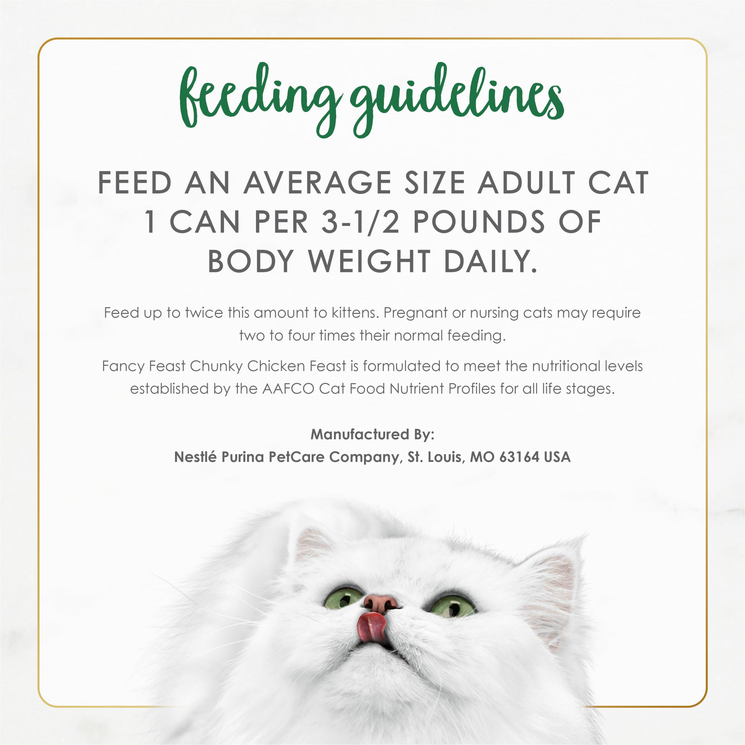 Fancy Feast : pack pratique de 24 boîtes pour réapprovisionnement.