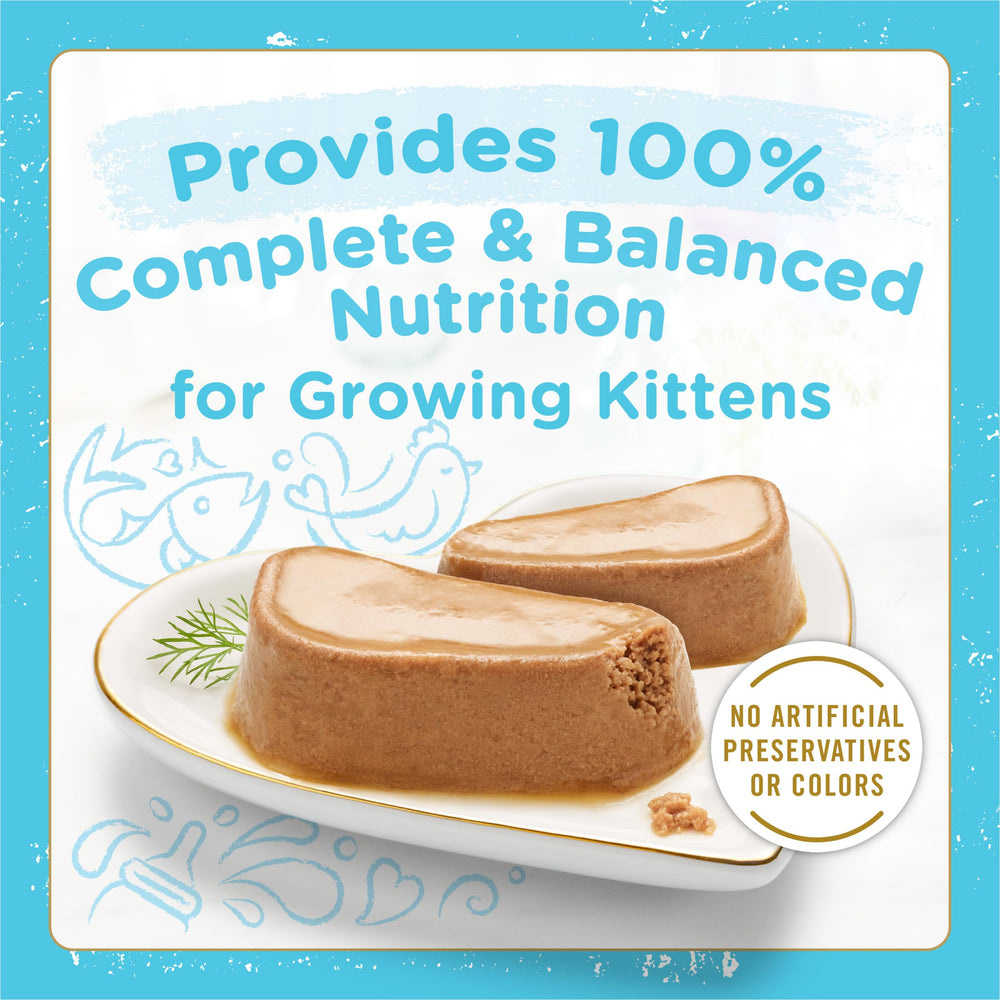 Fancy Feast Petites Kitten Pate Barquette Saumon : texture appétissante
