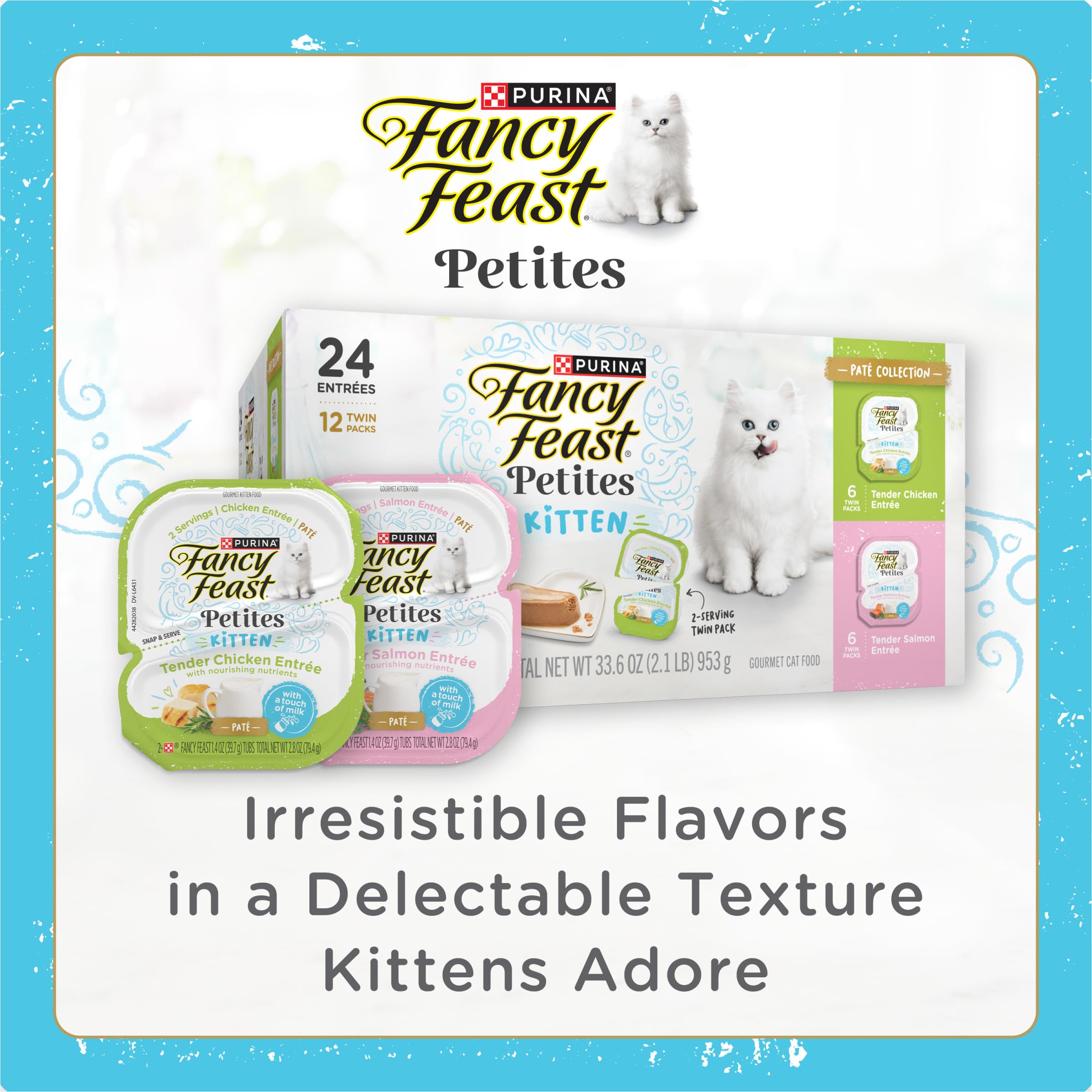Fancy Feast Petites Kitten Pate Facile À Servir : utilisation pratique