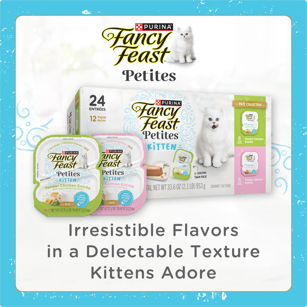 Fancy Feast Petites Kitten Pate Facile À Servir : utilisation pratique