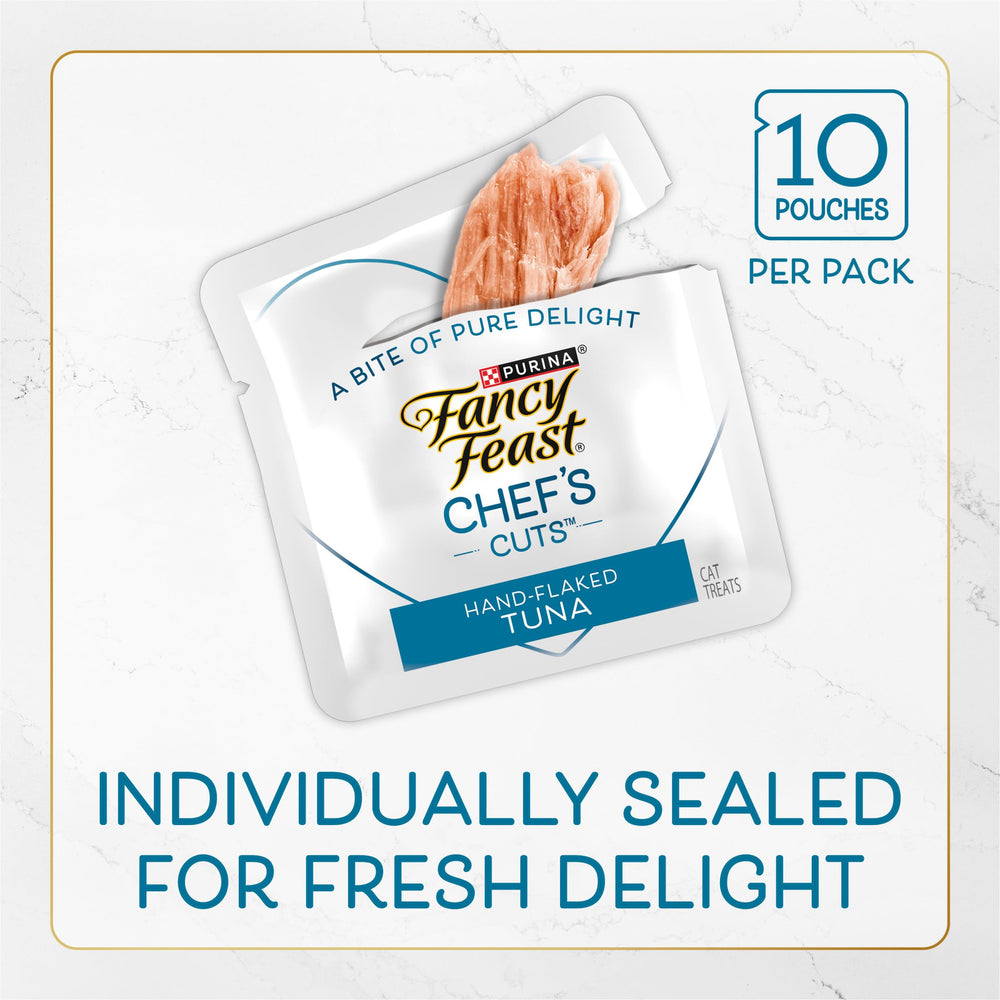 Fancy Feast portions individuelles, faciles à doser pour chaque chat.