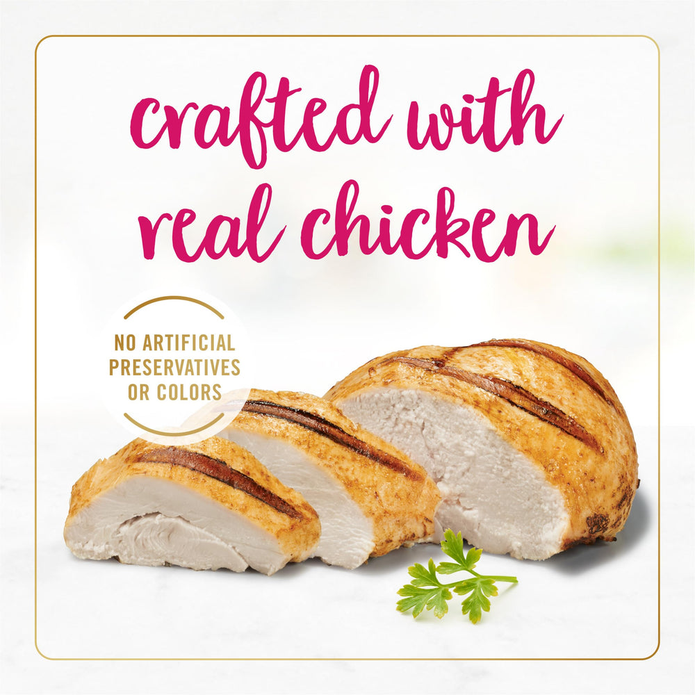 Poulet en premier ingrédient dans Fancy Feast Pâté Classique