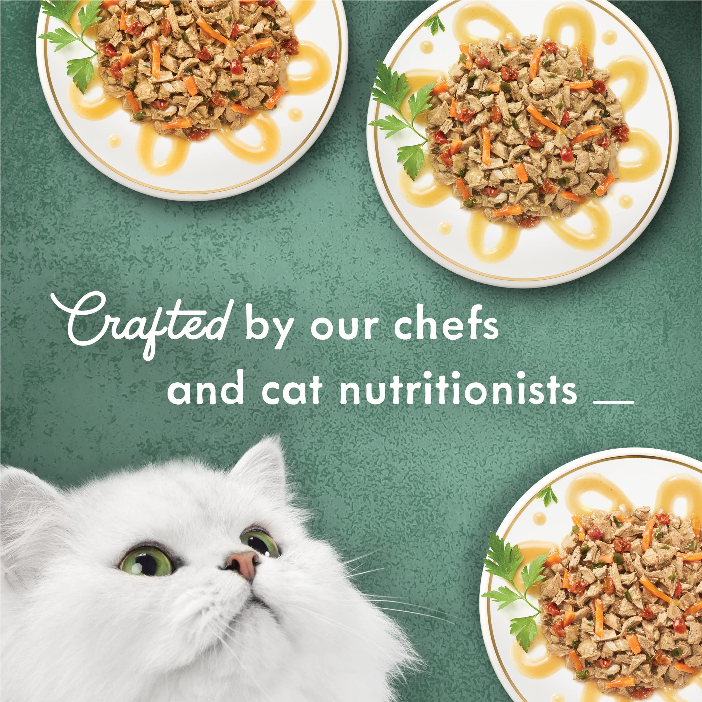 Fancy Feast Primavera boîtes 85 g, portions pratiques à servir.