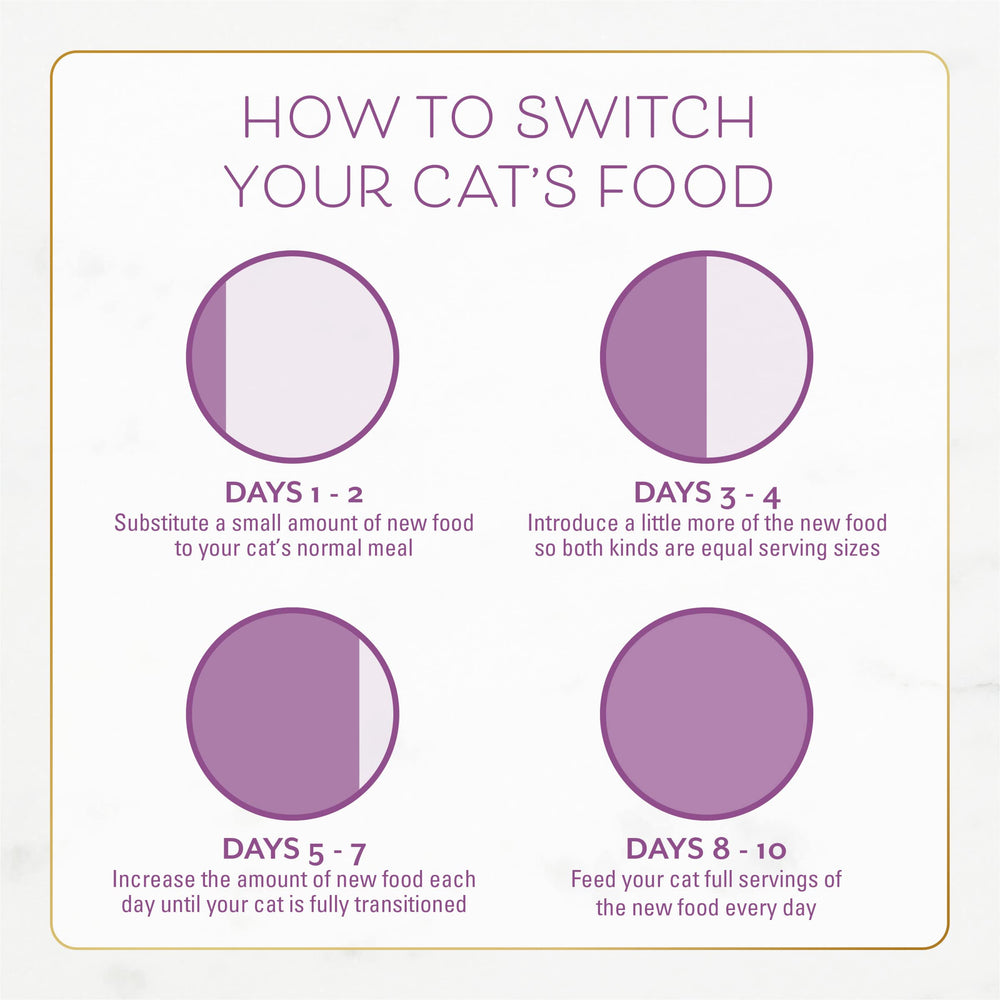 Repas sec Fancy Feast pour chats exigeants, goût de poulet et dinde.