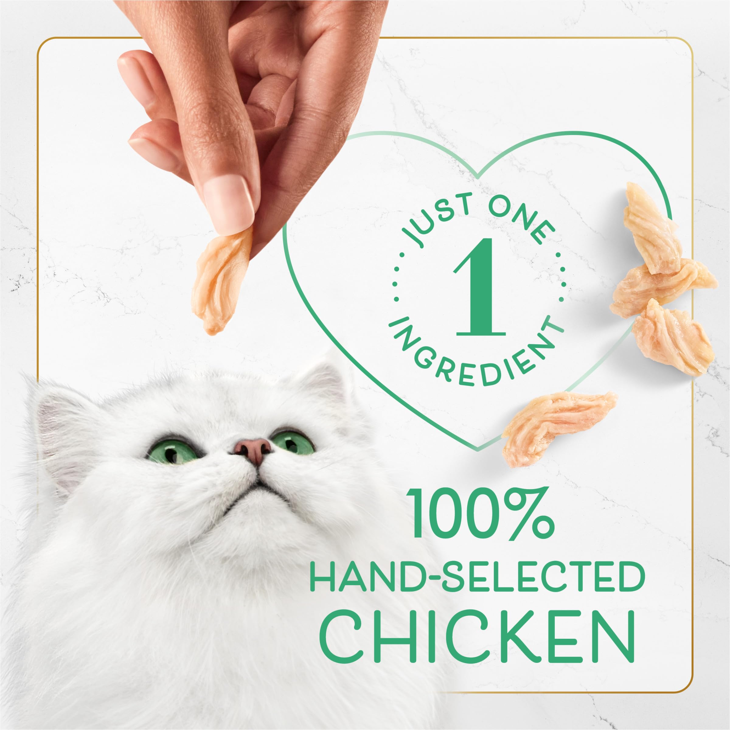 Sans sous-produits ni additifs, friandises Fancy Feast respectueuses de la simplicité.