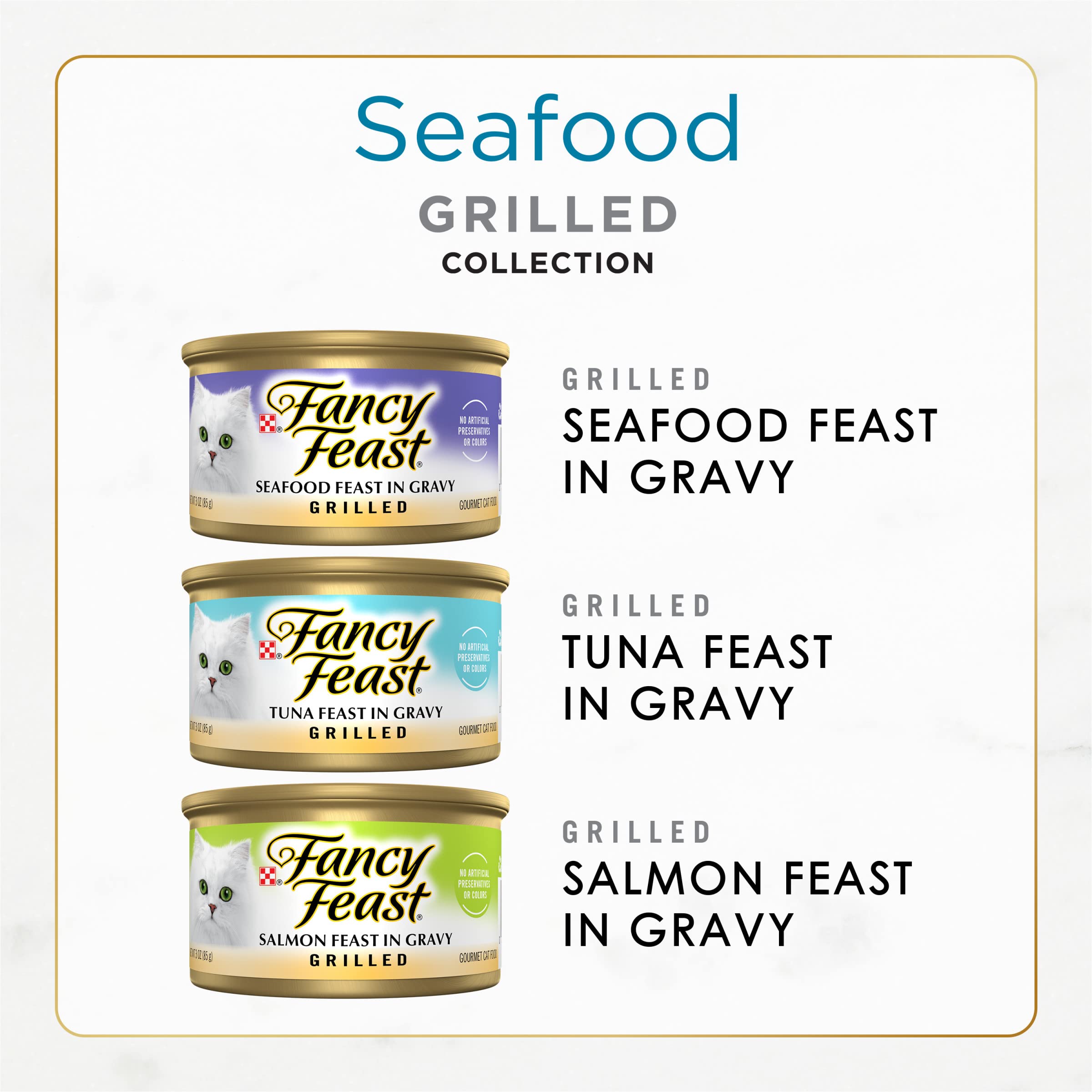 Fancy Feast – Sauce savoureuse accompagnant le poisson grillé